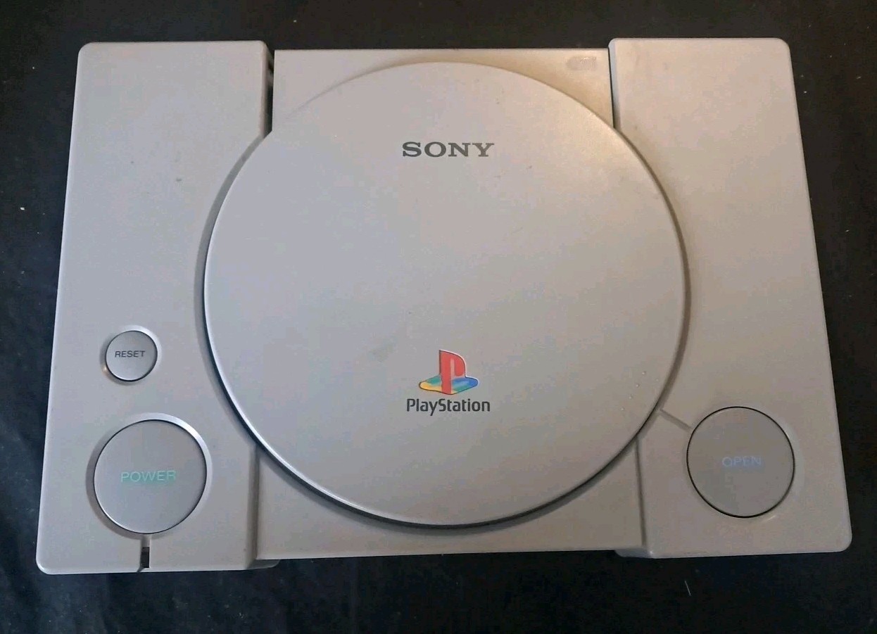 Sony PlayStation 1 PS1 Original Console System Bundle Tested/Working
