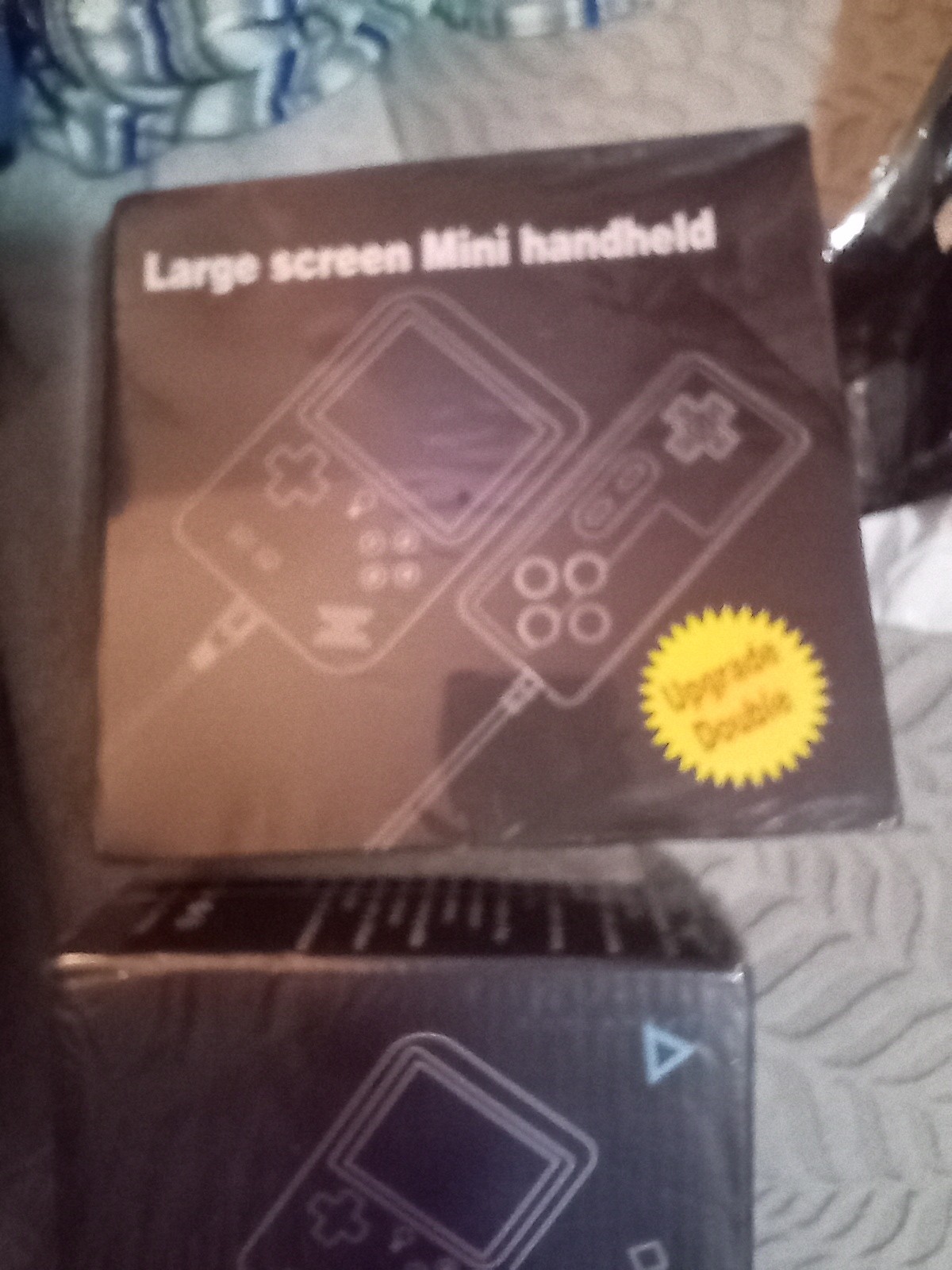 Large Screen Mini Handheld Plus Black Video Game Console Handheld System