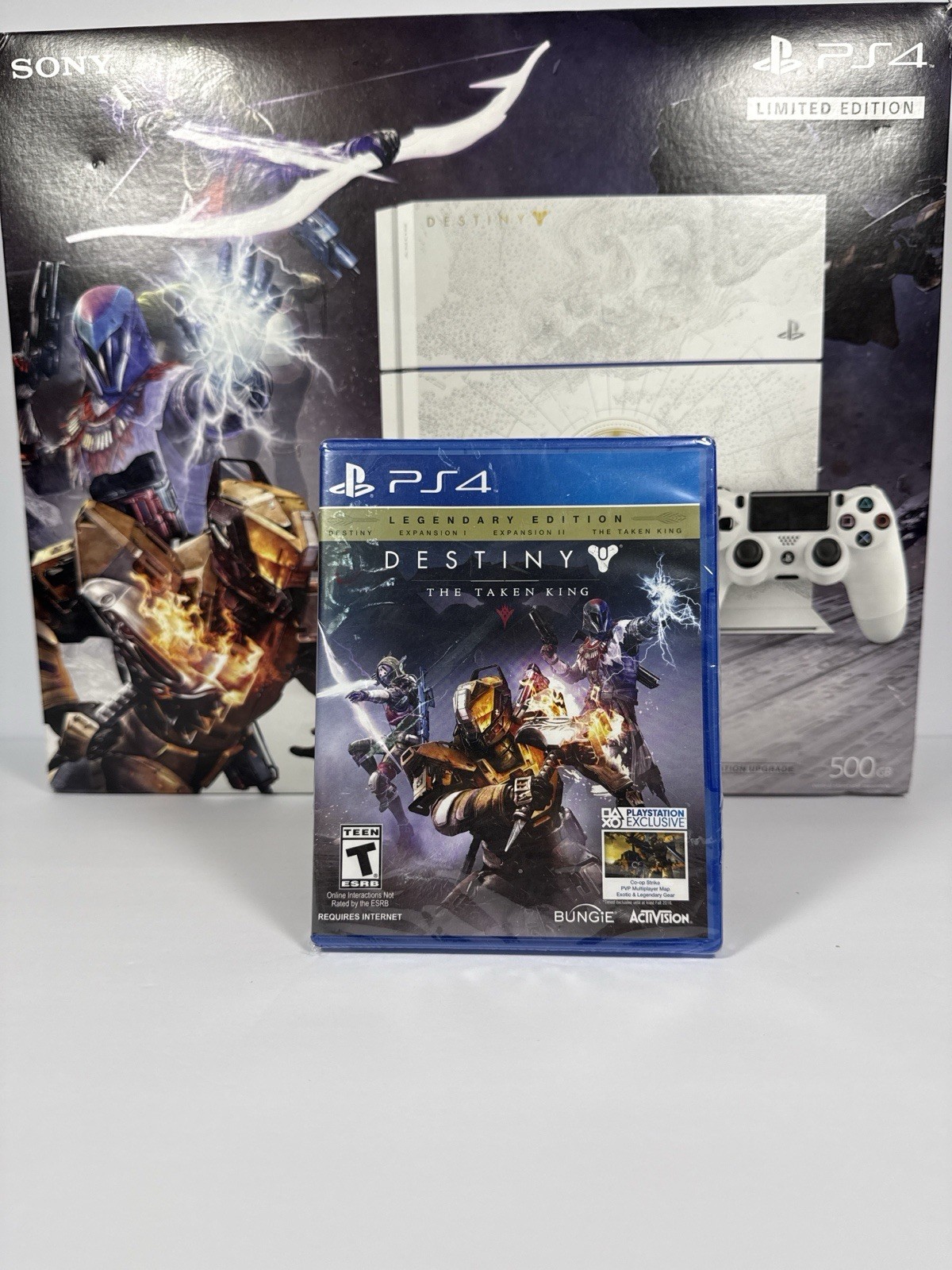 Sony PS4 Destiny The Taken King Limited Edition Console Complete CIB