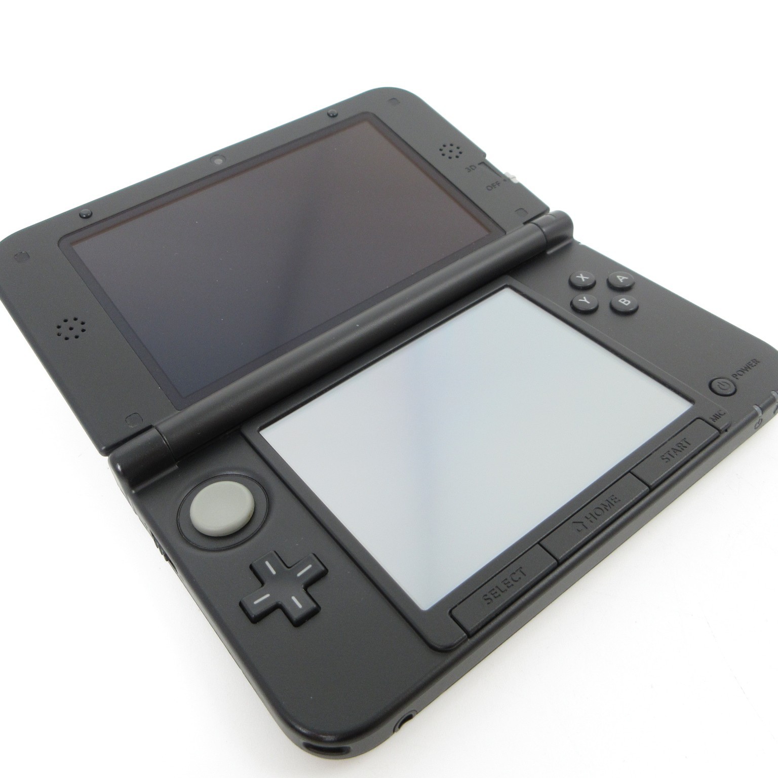 【Excellent】Nintendo 3DS LL XL Silver x Black Console ONLY Japan Ver. #NET0517/02
