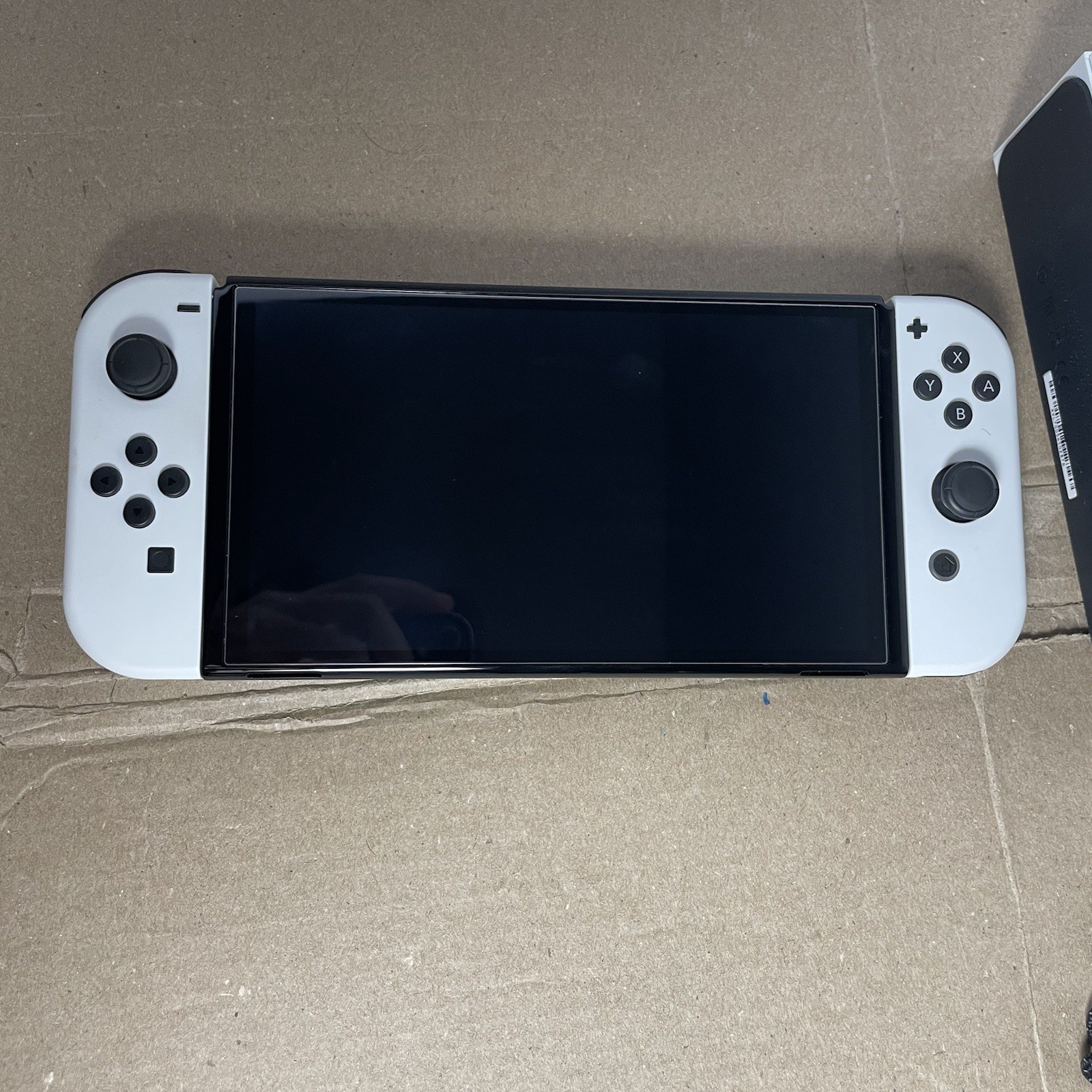 Nintendo Switch OLED HEG-001 Console with White Joycons. Tested!