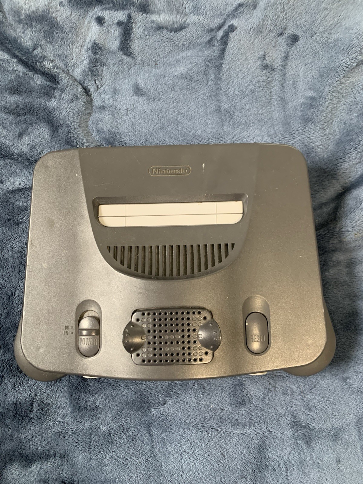 Nintendo 64 System – Home Console – Charcoal Gray (Cords Included)