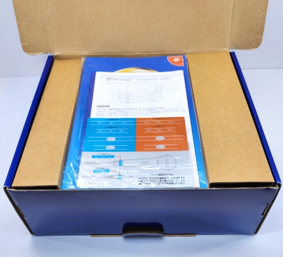 Sega Dreamcast KARAOKE SEGAKARA Console Boxed HKT-4300 System A10004164