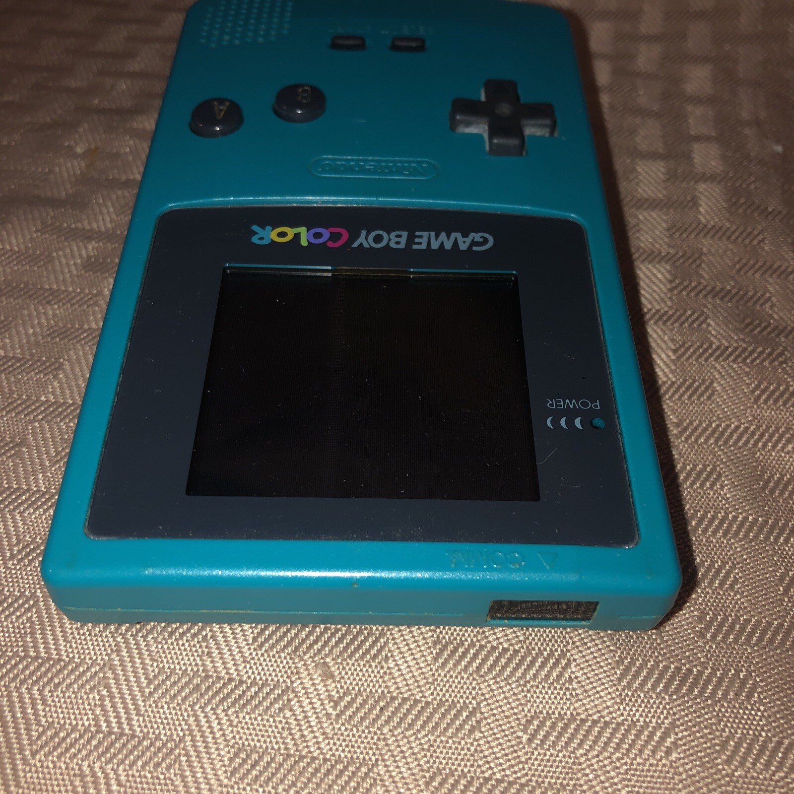 GOOD COND! Nintendo Game Boy Color Handheld Game Console – Teal Working/Tested