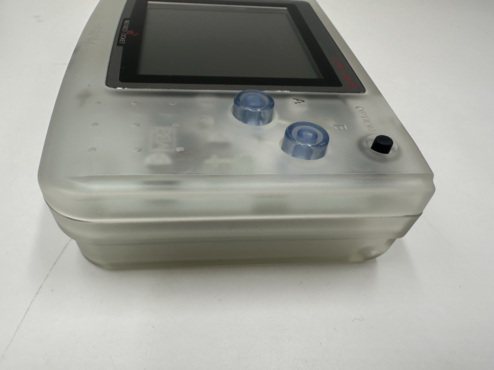 Neo Geo Pocket Color SNK Console Crystal White with box