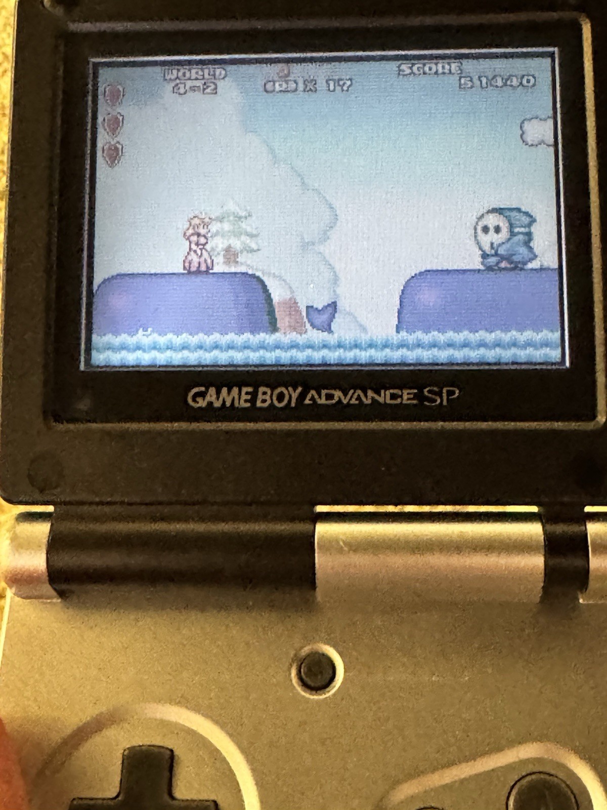 Nintendo Gameboy Advance SP AGS-001 – Black & Silver – Tested & Works