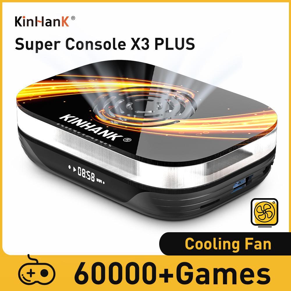 Kinhank Super Console X3 Plus Retro Game Console 60000 Games for Dc/ss/mame/arca
