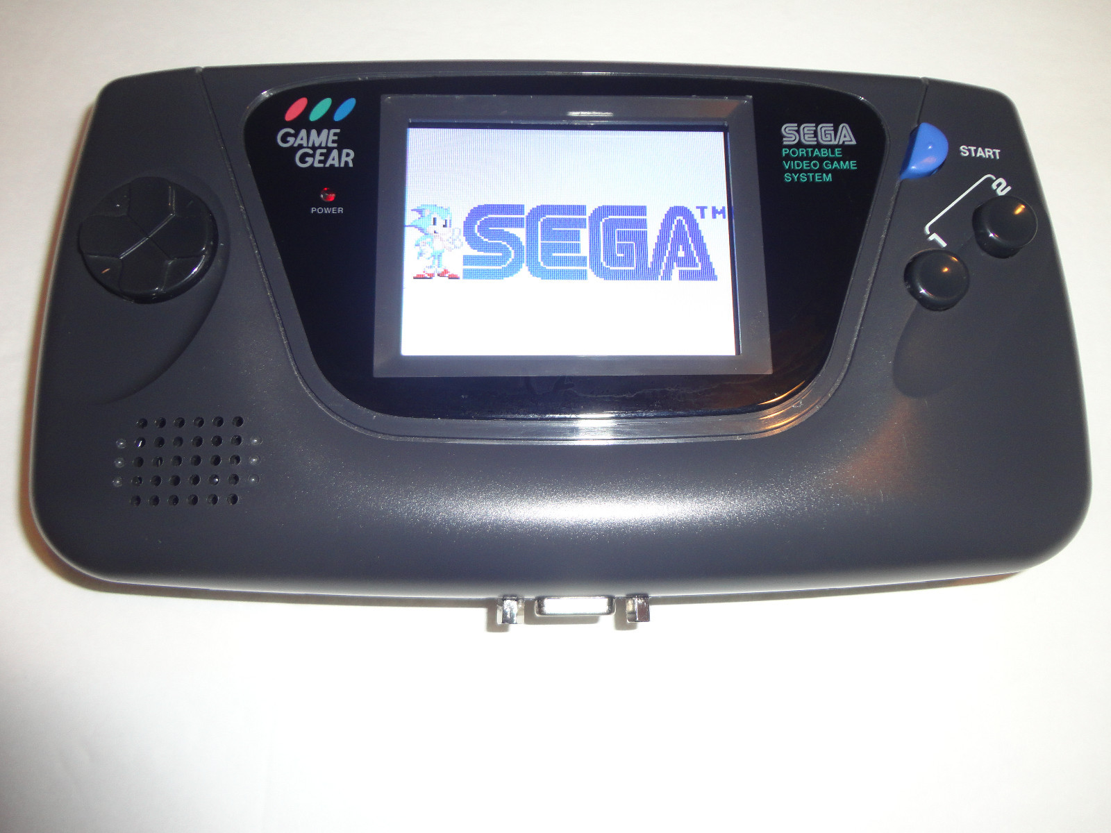 Sega Game Gear Launch Edition Black Handheld System MCWILL lcd mod, vga