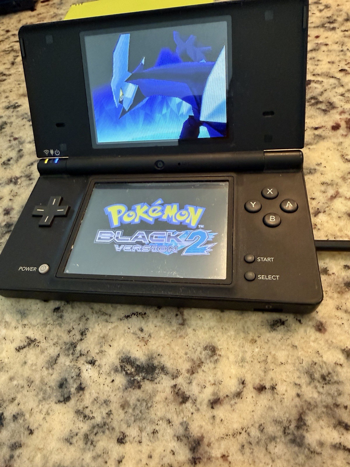 Nintendo DSi Black Handheld System Games Stylist Charging Cord. Clean Screens