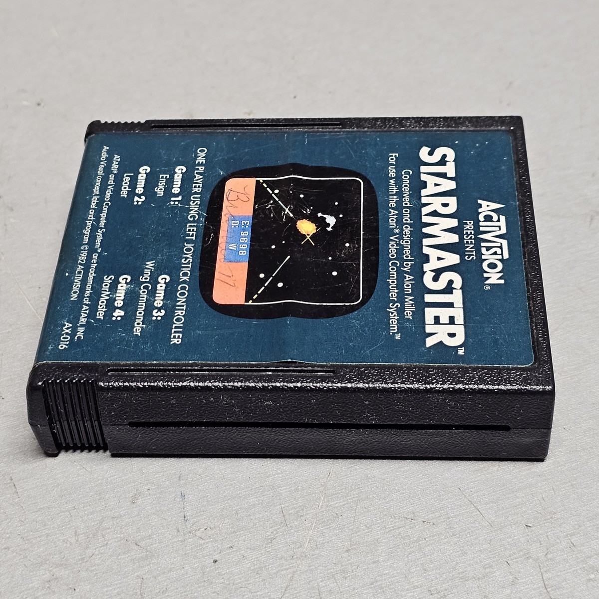 Atari 2600 Starmaster Activision Video Game Cartridge Classic Retro