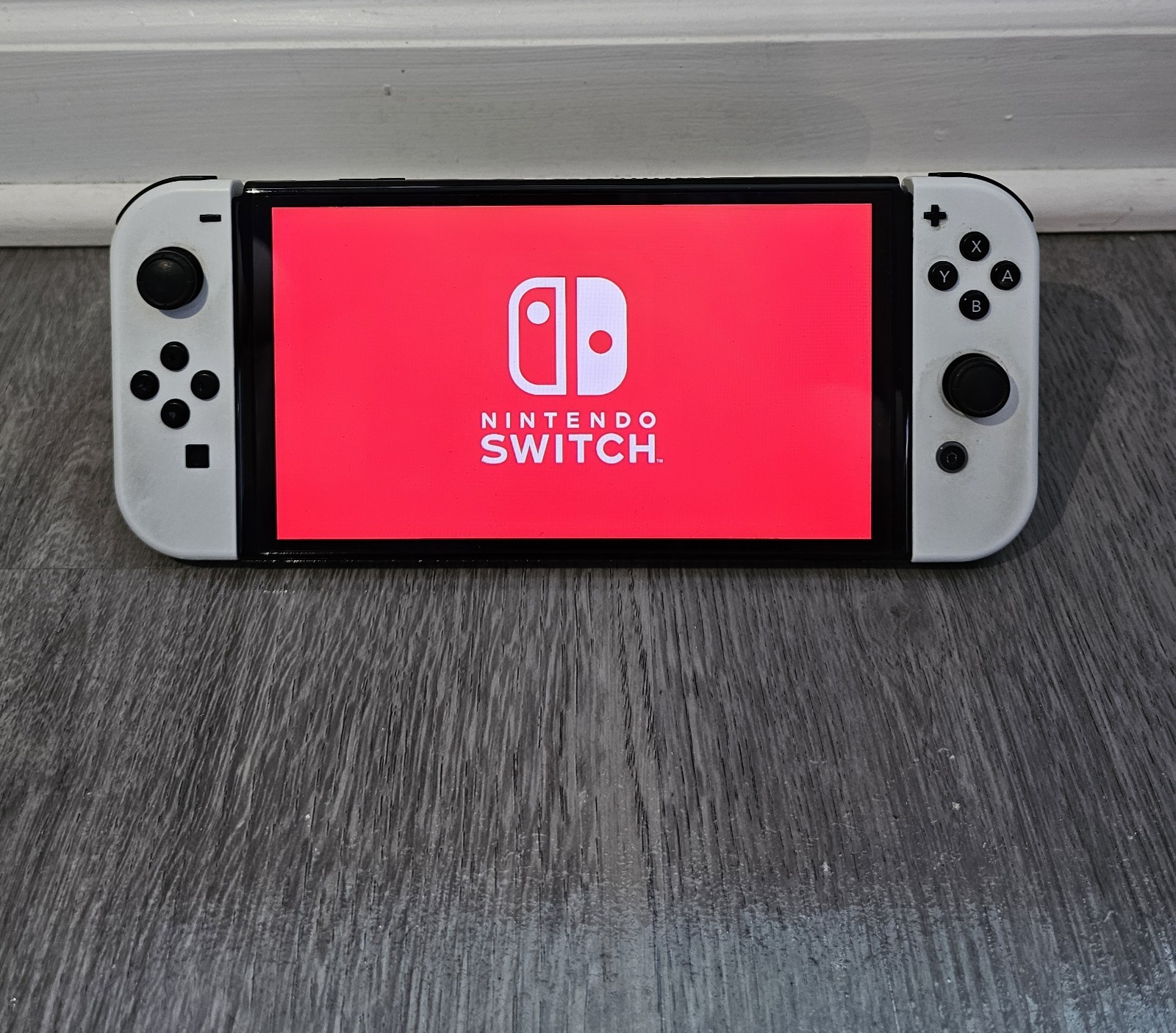 Nintendo Switch OLED white w/ Zelda BOTW, Mario Party, microSD 128GB dock + more