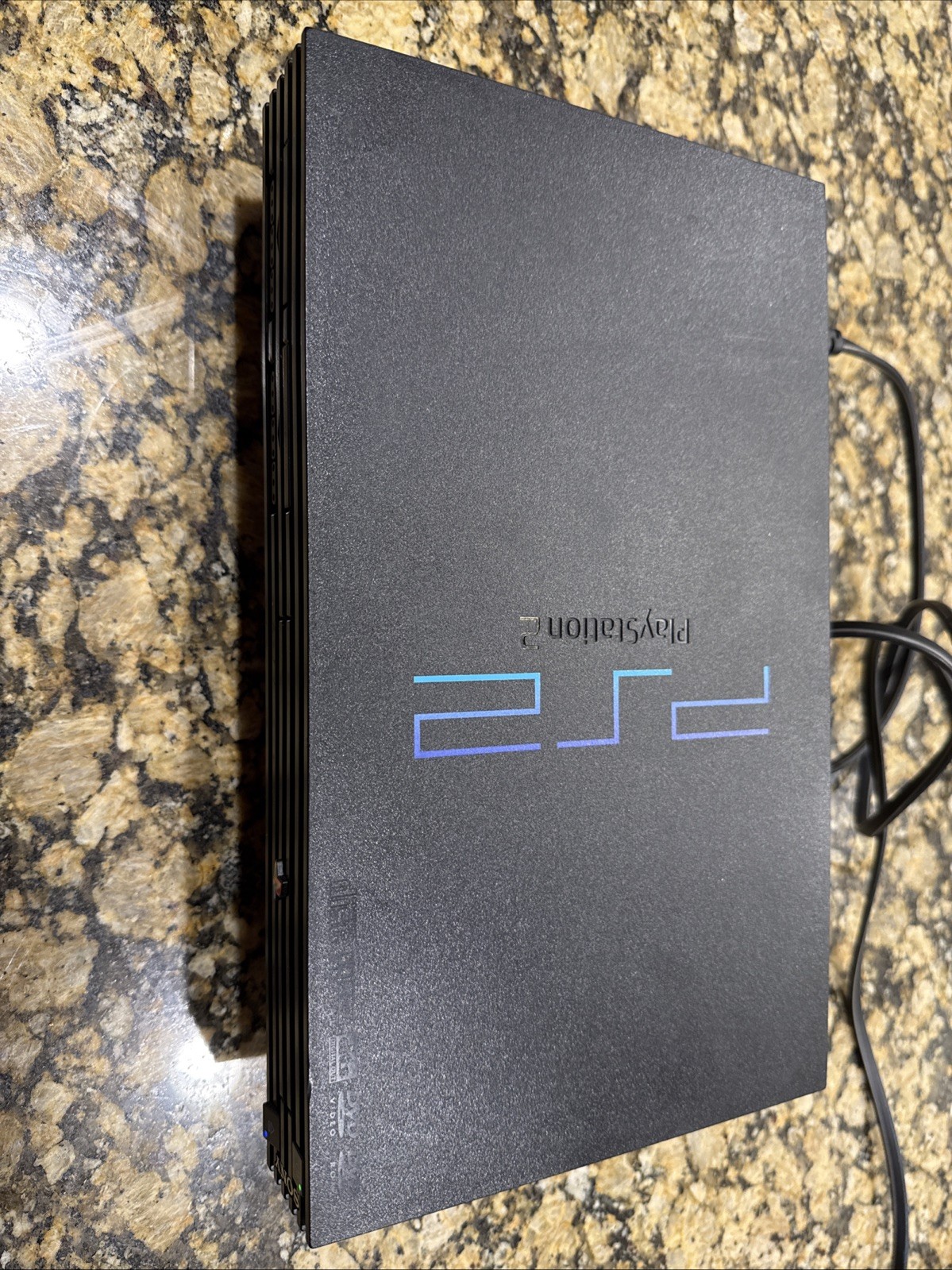 Sony PlayStation 2 Black Fat Console SCPH-39001 Bundle Controller Game Lot Works