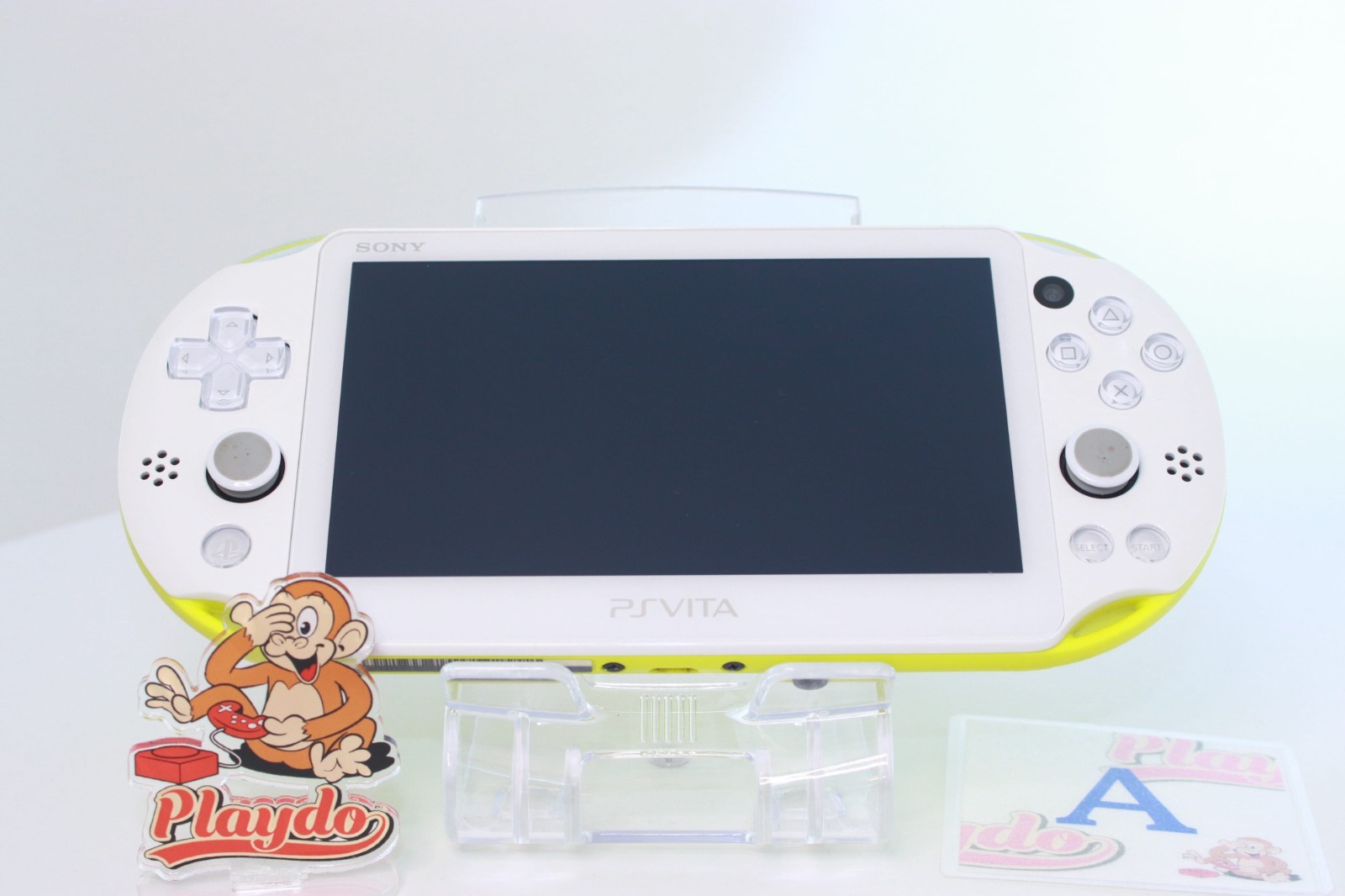 JP Game PS Vita PCH-2000 Lime Green White [ Rank：A]