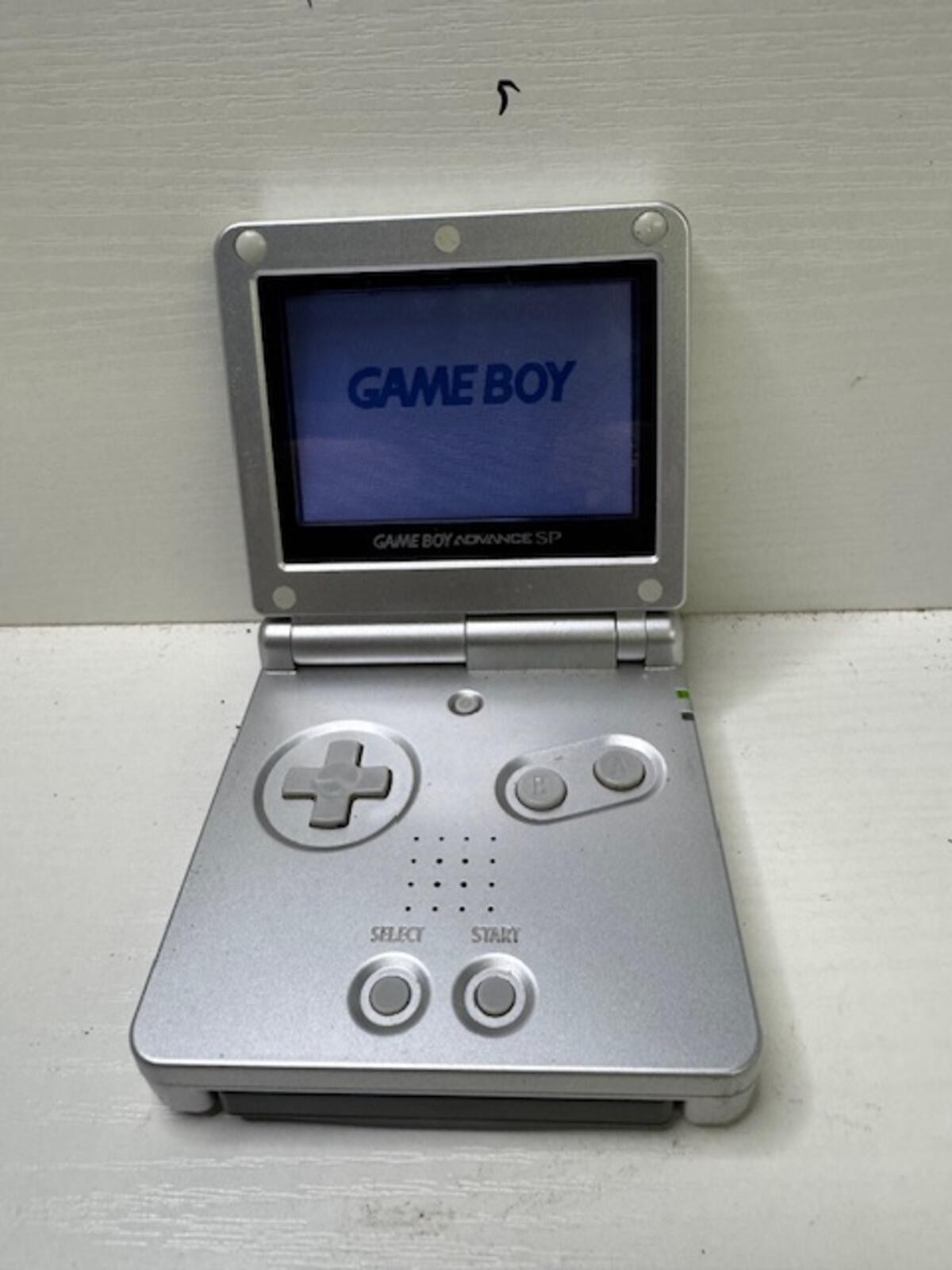 Nintendo Game Boy Advance SP Silver Handheld Console