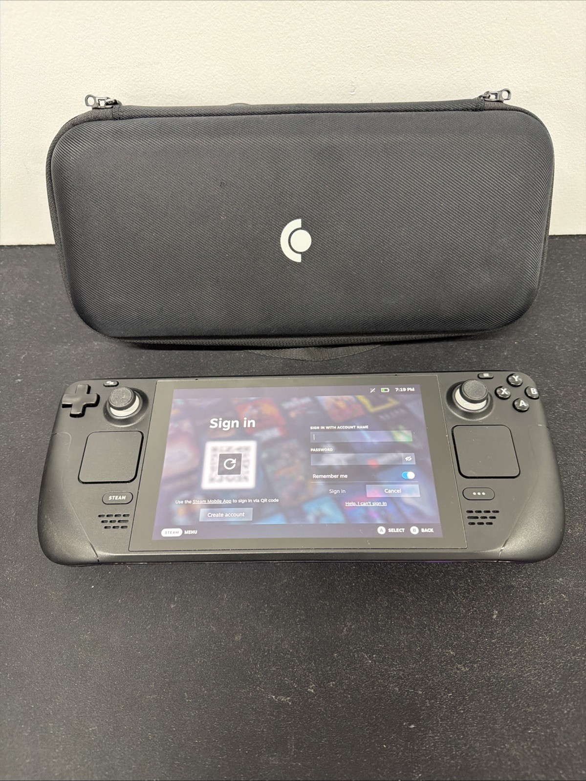 Valve Steam Deck LCD 256GB Transparent Back
