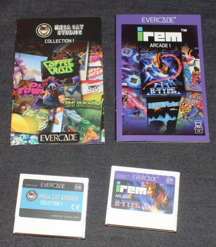 Evercade Console, 9 Games, Intellivision, Indie Heroes, Gaelco Acrade AO4079461