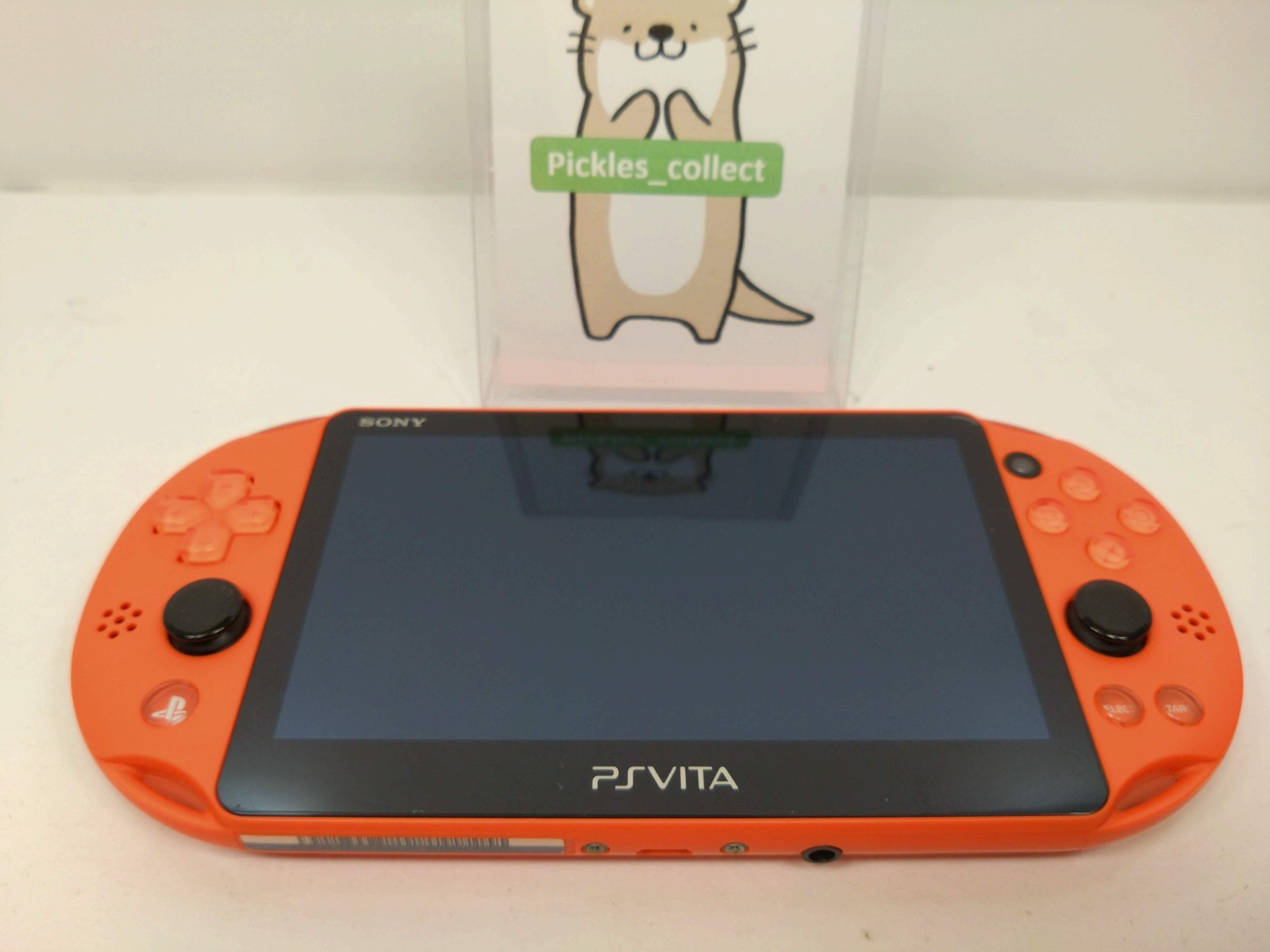PS vita Neon Orange PCH-2000 ZA24 Console only Wi-Fi PSV Tested Sony 0529J