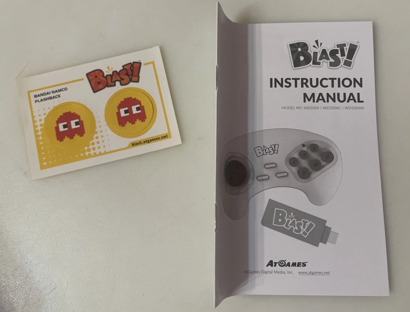 Bandai Namco Flashback Blast! PAC-Man 8 Built In Games 2018