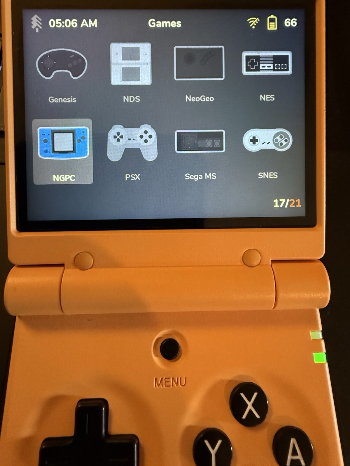 Miyoo Mini Flip Console | Fully Loaded 128GB Onion OS Power On & Play!