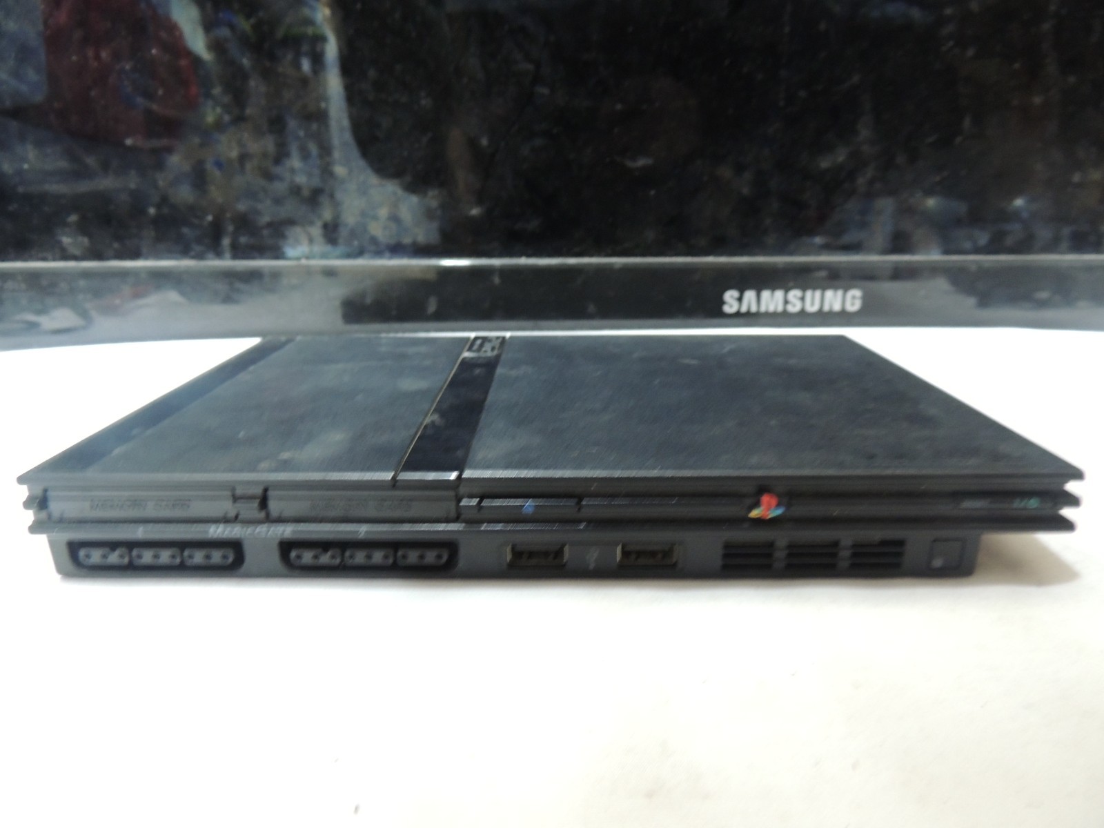 PlayStation 2 Slim Console Bundle Console and Controller/ NO Power Supply #4