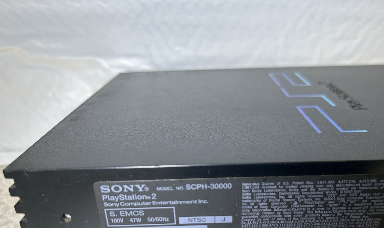 SONY PS2 PlayStation 2 SCPH-30000 Black Console Only NTSC-J Repair Japan