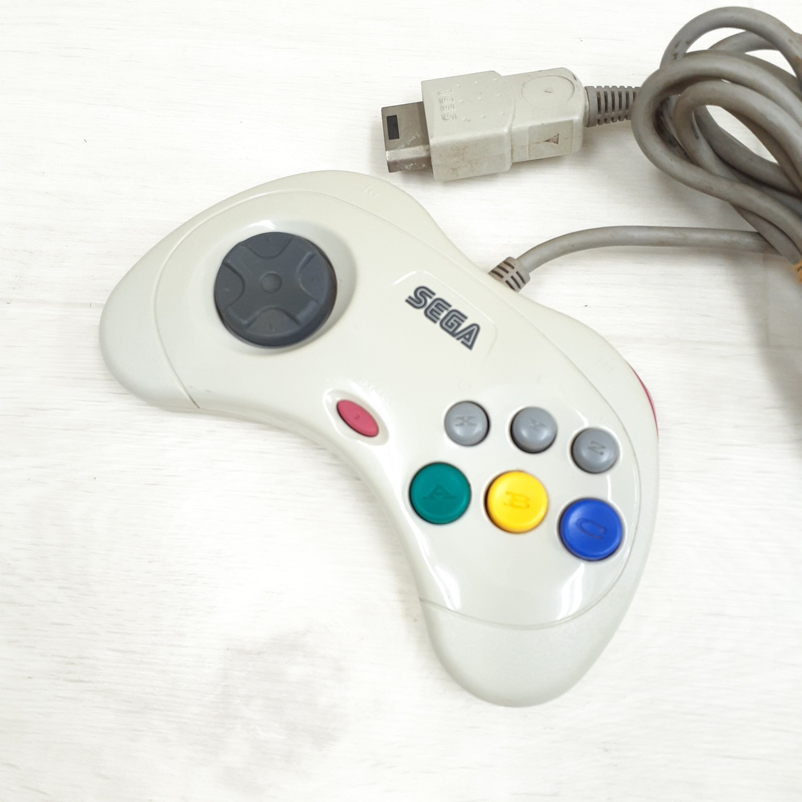 Sega Saturn Console Japanese White Bundle with 2 Controllers & 3 Tokimemo Games