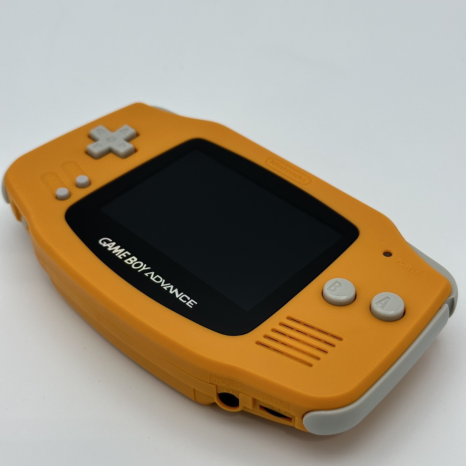 Nintendo Game Boy Advance GBA iPS Laminated Backlit LCD Console Orange Spice