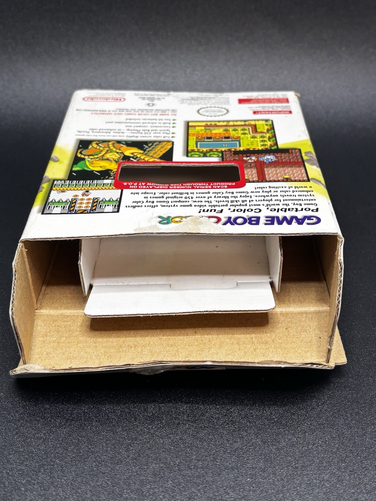 Nintendo GameBoy Color Handheld System – Kiwi – Complete – VG – Excellent Box