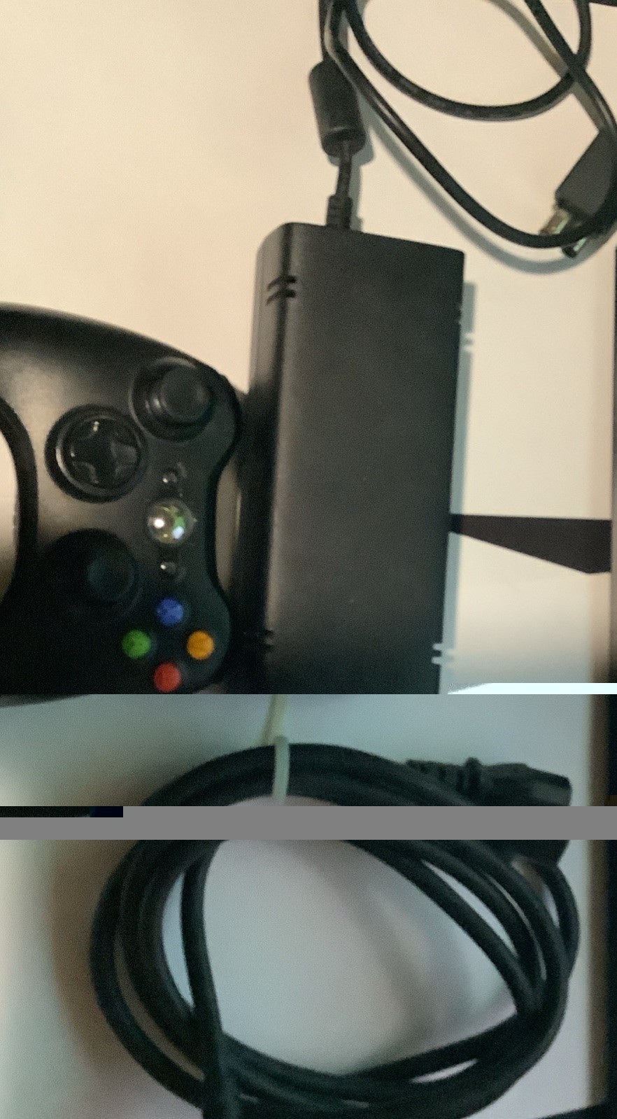 Microsoft Xbox 360 S Black Video Game Console with Wireless Controller