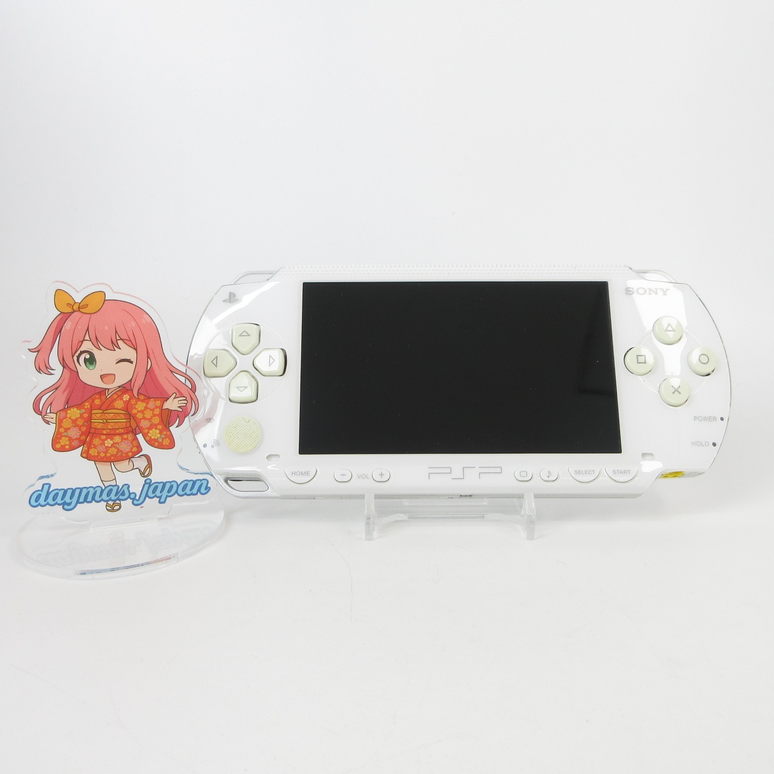 【Excellent】Sony PSP-1000 Ceramic White Console Only No Battery Japanese Ver. #RE