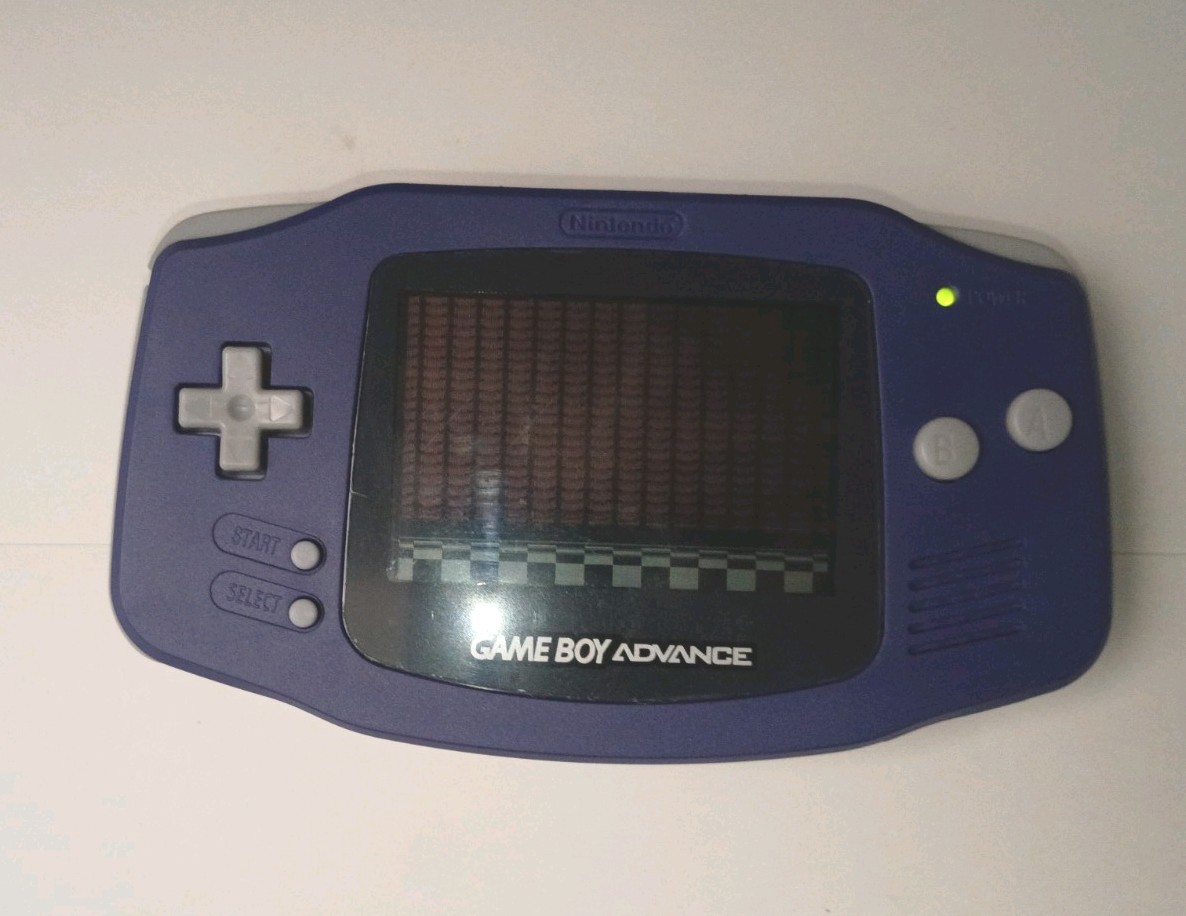 Nintendo Game Boy Advance – Indigo Purple – Excellent Condition games included!