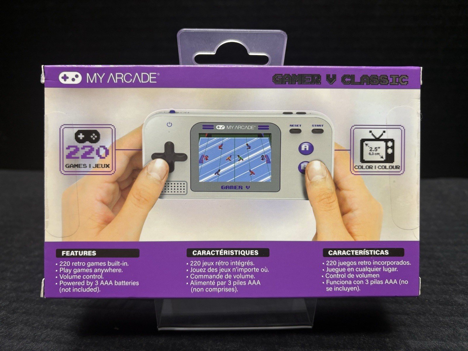 NEW, SEALED My Arcade Gamer V Classic Handheld, Loaded With 220 Retro Games