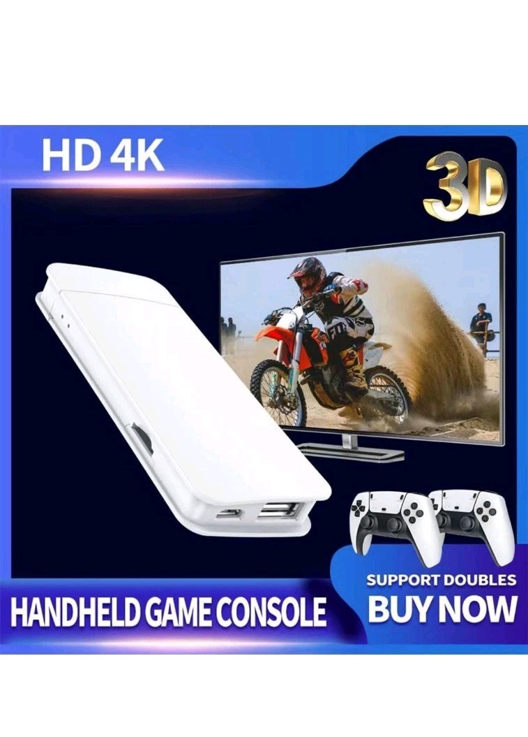 M15 Pro Console 2.4G Dual Wireless Controller Game Stick 4K Game