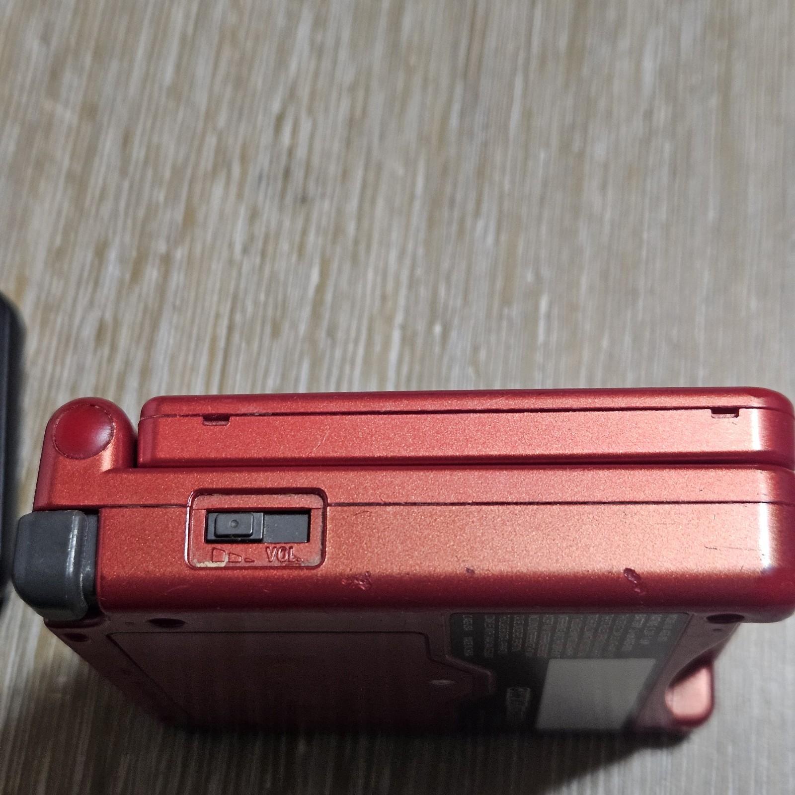 Nintendo Game Boy Advance SP Handheld System – Flame Red W Charger TESTED