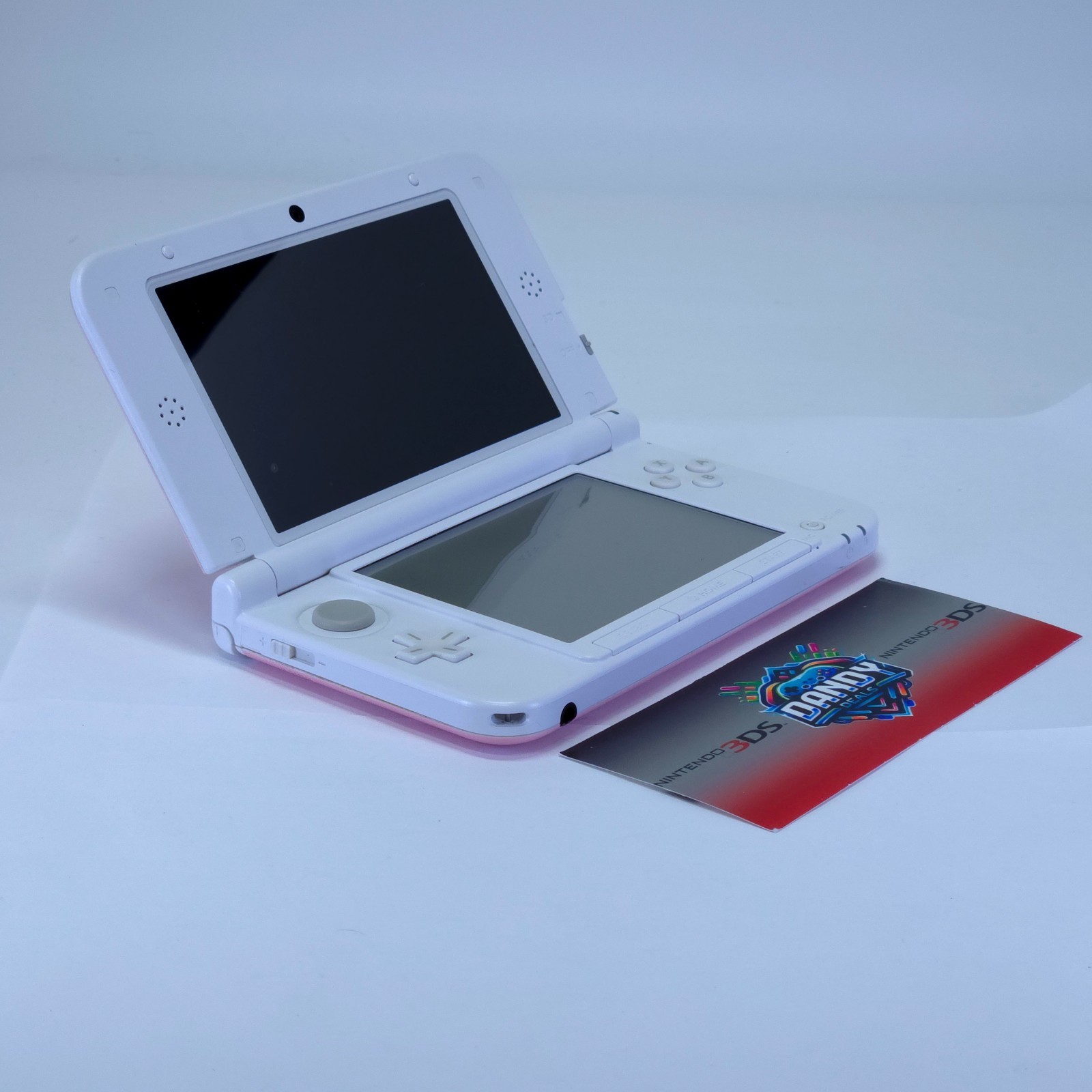 3DS Console LL/XL Pink JapaRegion Nintendo System W/ Travel Case + 4Gb + Charger