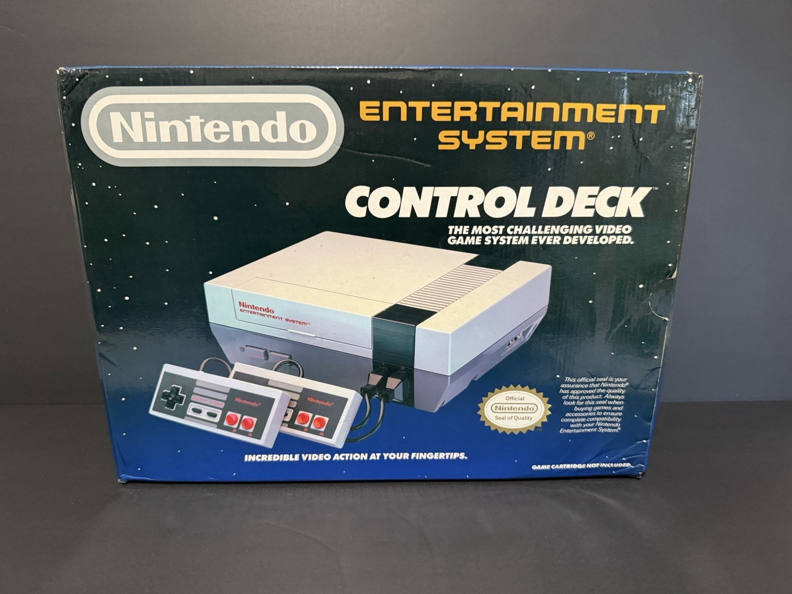 Nintendo Entertainment System NES Control Deck Console W/Box/Manual