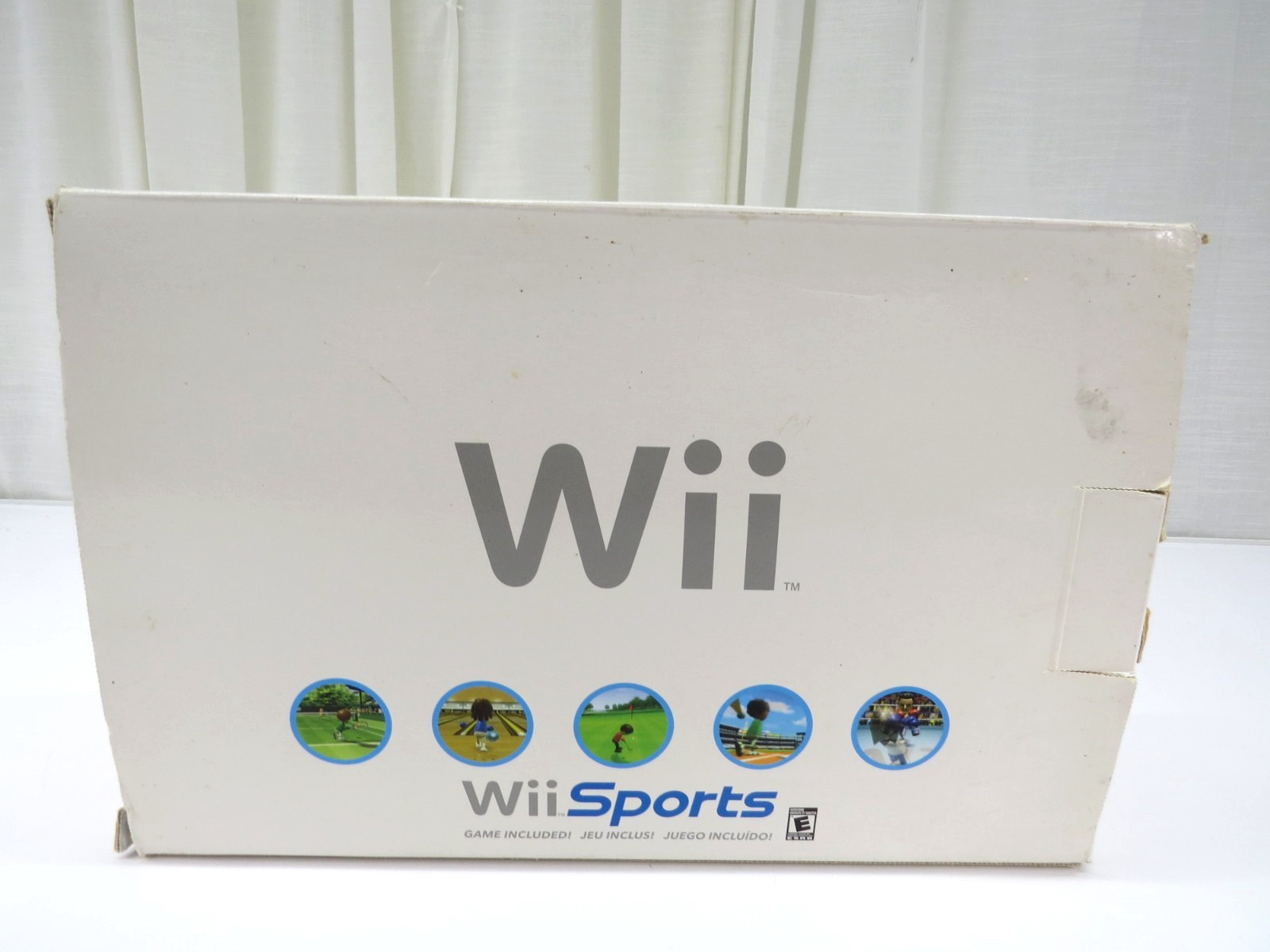 Nintendo Wii Game Console RVL-001 USA White W/Controller, Power, HDMI Adapter