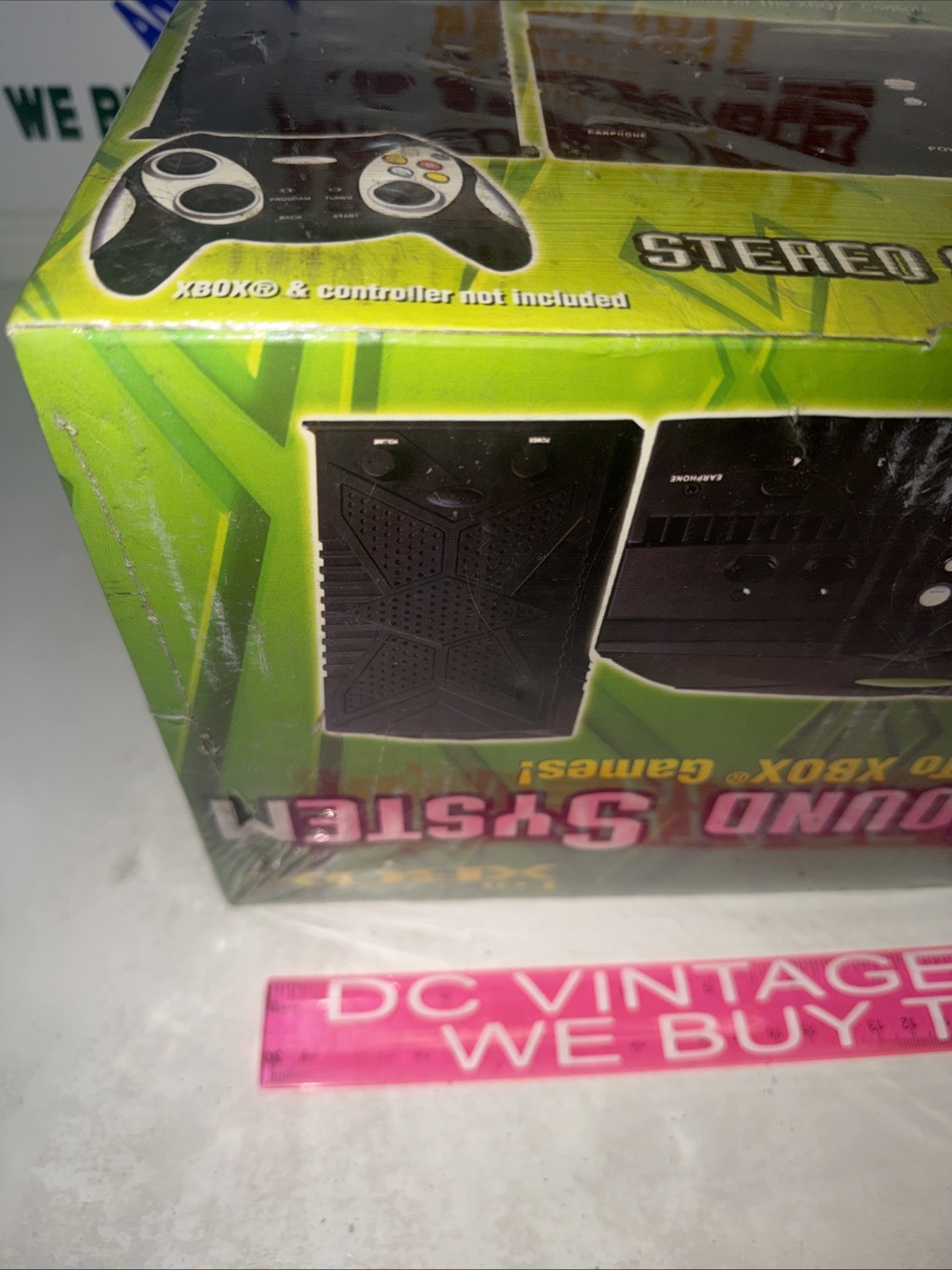 Original Intec Game Sound System For Xbox Stereo Speakers & AV Selector NEW 🔥