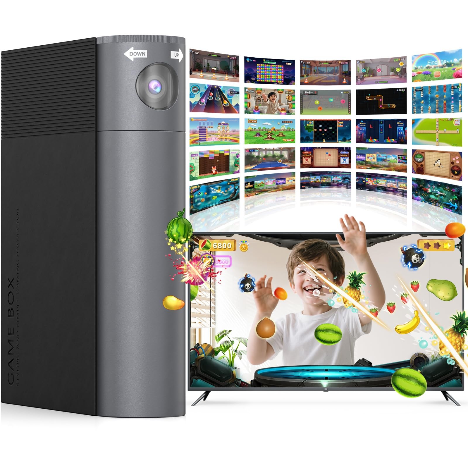AR Motion Gaming Console for Kids & Families – Plug & Play Video Game System …