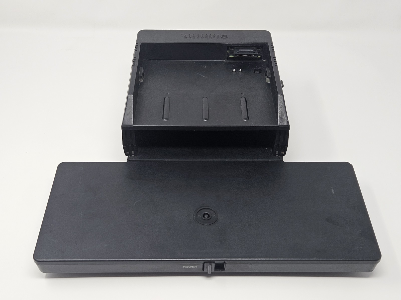 TurboGrafx 16 CD System *Docking Bay/Dock Base Only* *For Parts Only Or Repair*