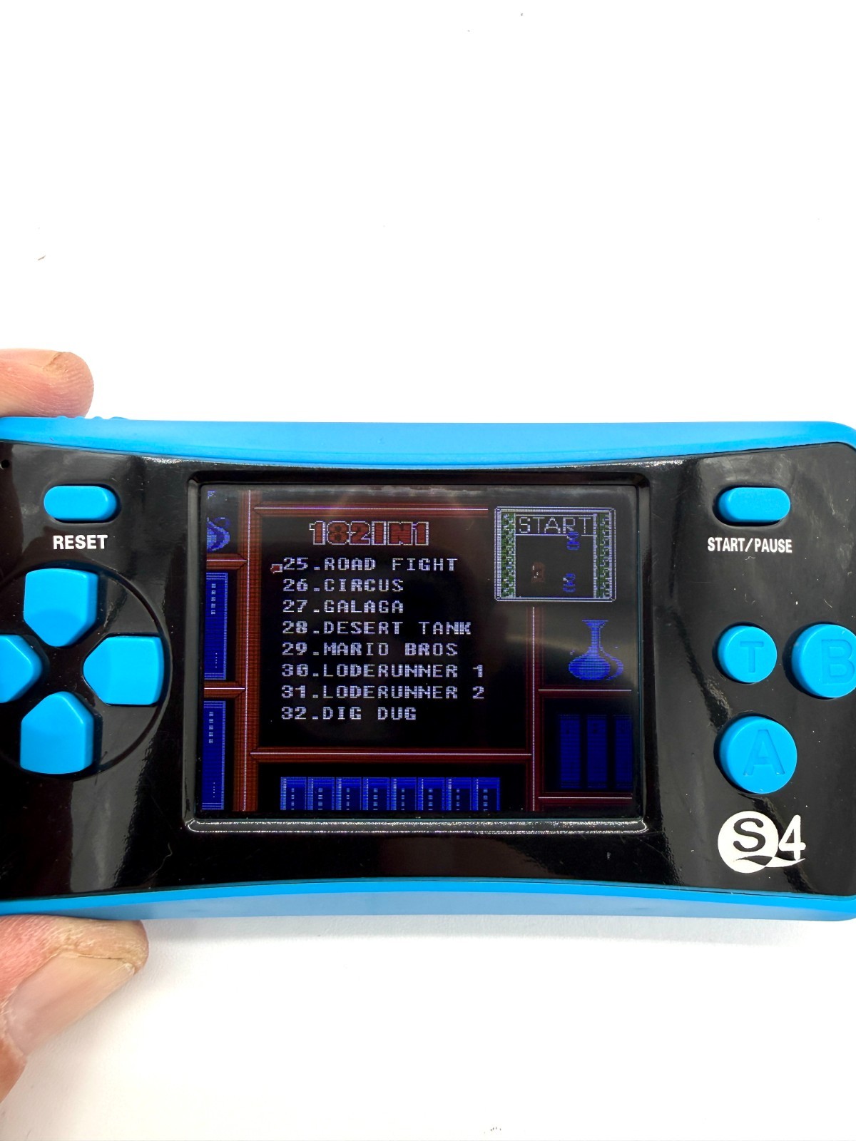 Handheld Game Console 182 Built-in Classic 8-Bit Games 2.5″ LCD Screen