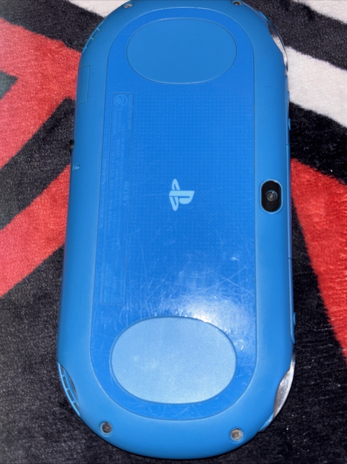 Sony PS Vita 2000 Slim PCH-2000 Aqua Blue Console Only Great Condition No sound!