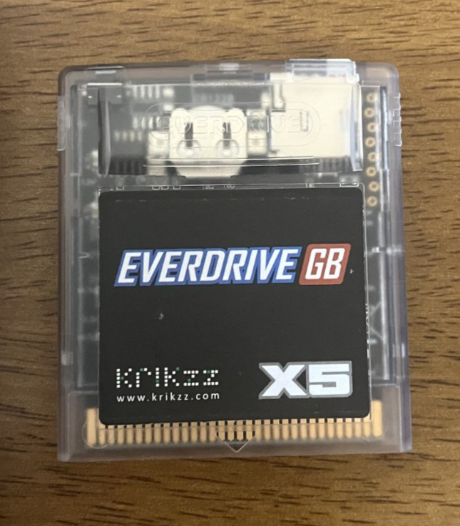 Mod Retro Chromatic Cloud Game Boy CIB w/ Everdrive GB X5, 64GB Sandisk Micro SD