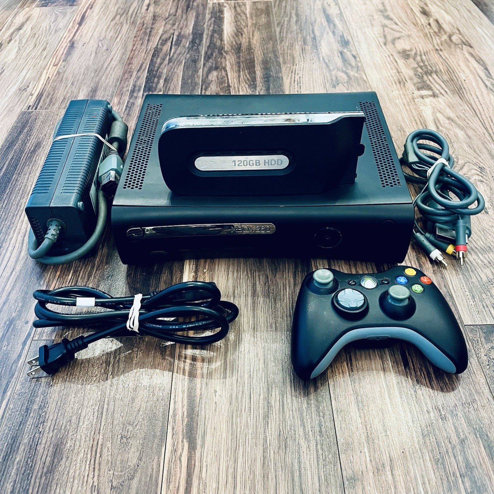 Microsoft Xbox 360 Elite Black 120GB Console System Bundle – SHIPS FREE!