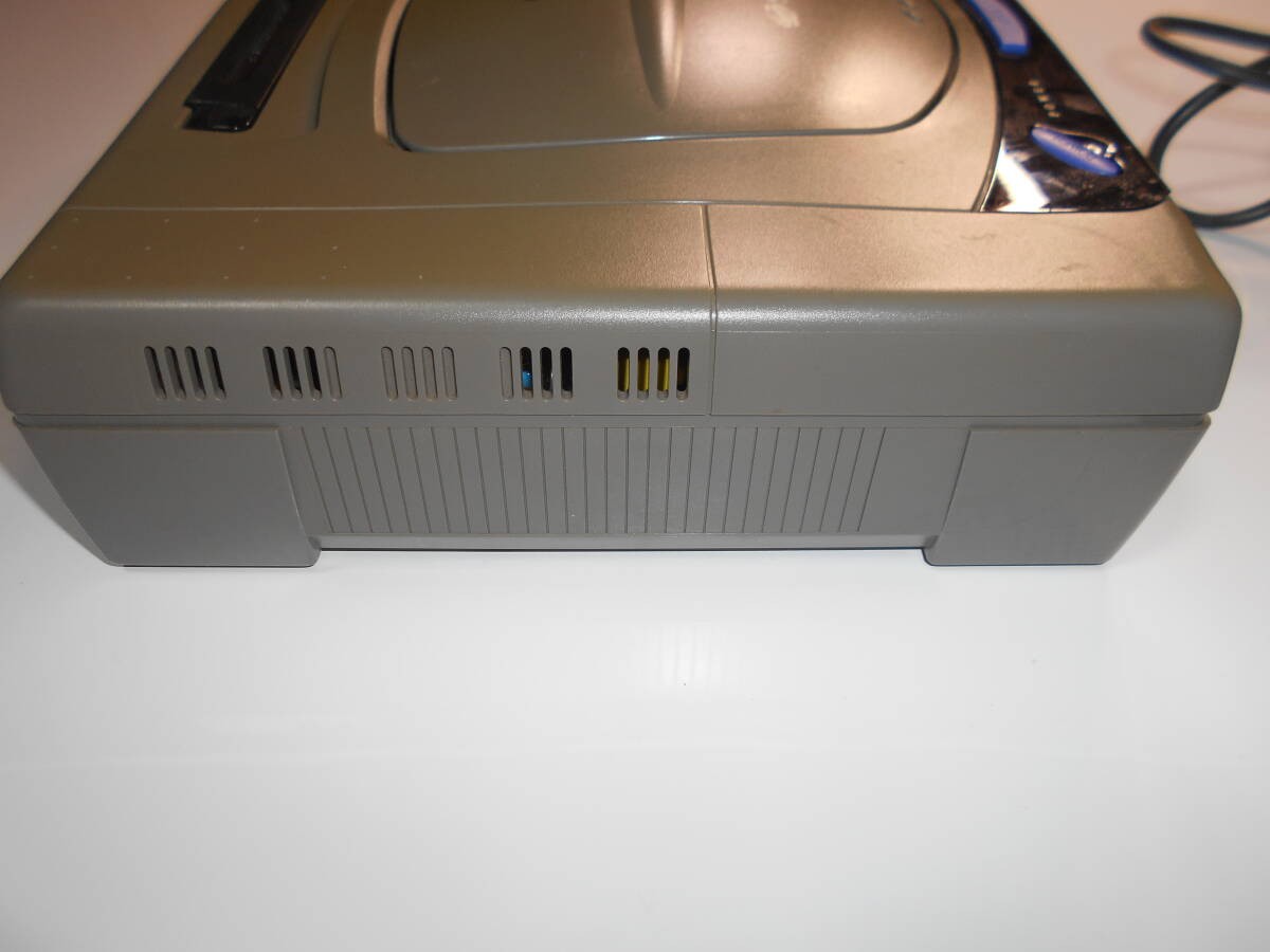 Sega Saturn HST-3210 Mist Gray Console System Japan NTSC-J Tested Cleaned Exc