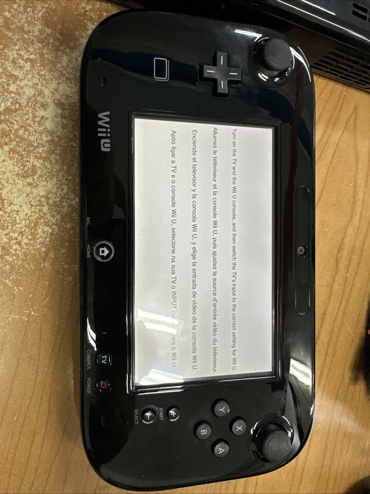 Wii U Console Black 32GB Complete Set