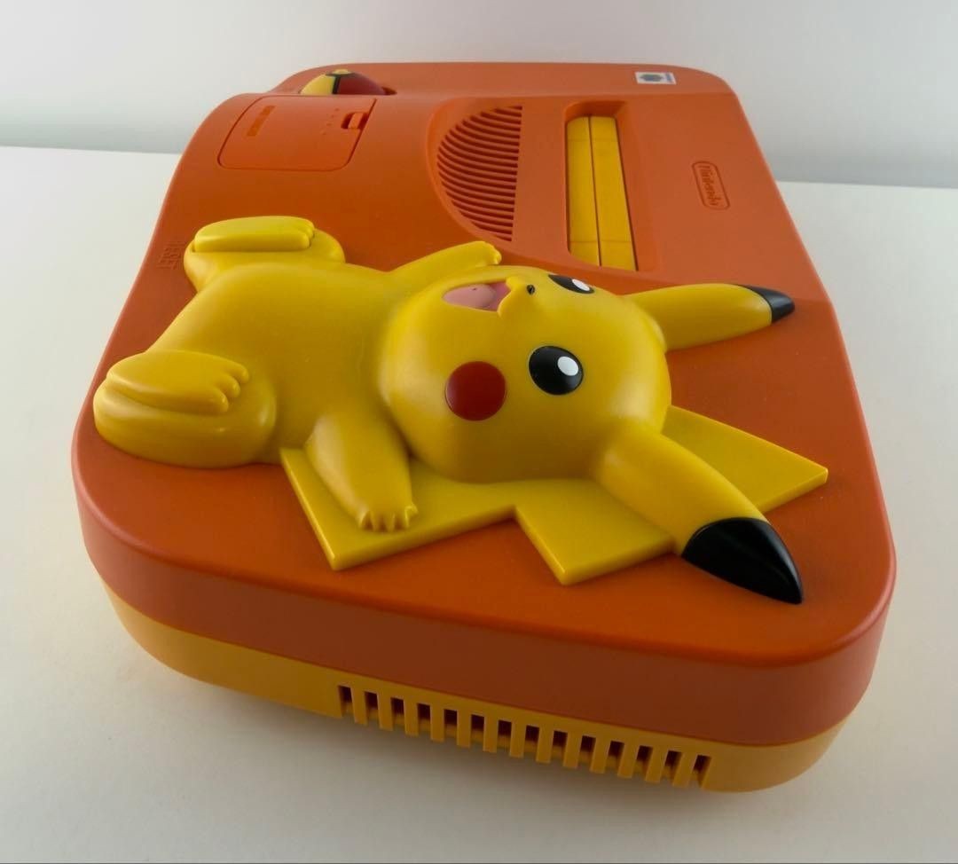 Nintendo 64 Pikachu Orange Yellow Console Pokemon N64 Japan Tested Boxed Rare