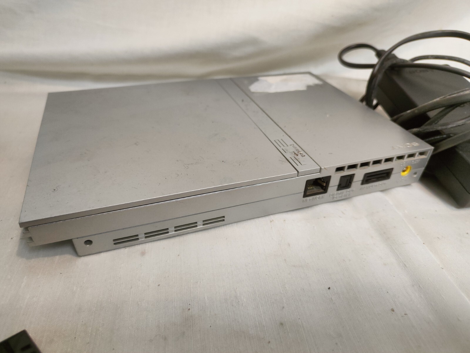 Sony PlayStation 2 Slim Console With Joystick Power Supply And Memory Card 8mb