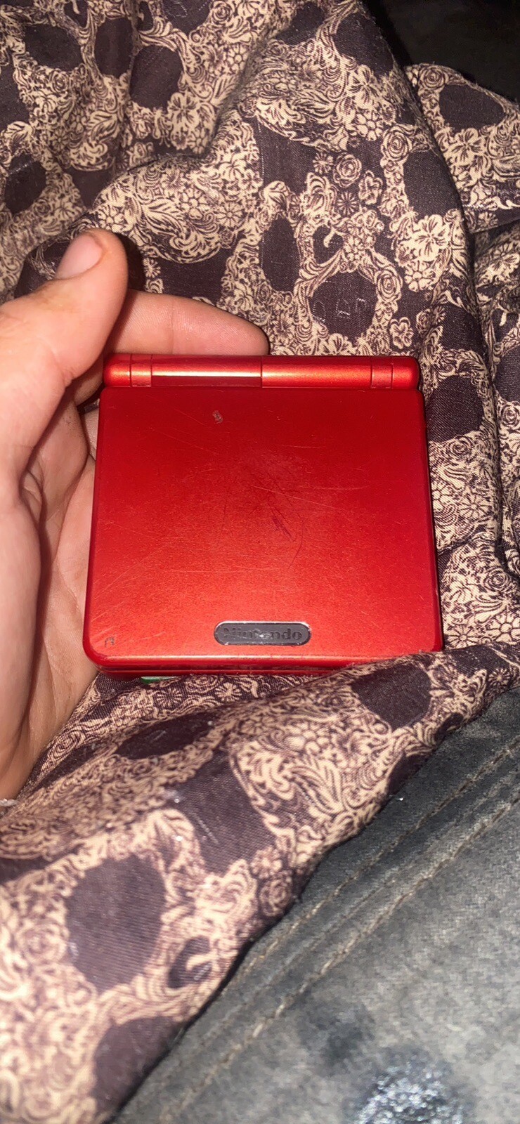 Nintendo Game Boy Advance SP Handheld System – Flame Red