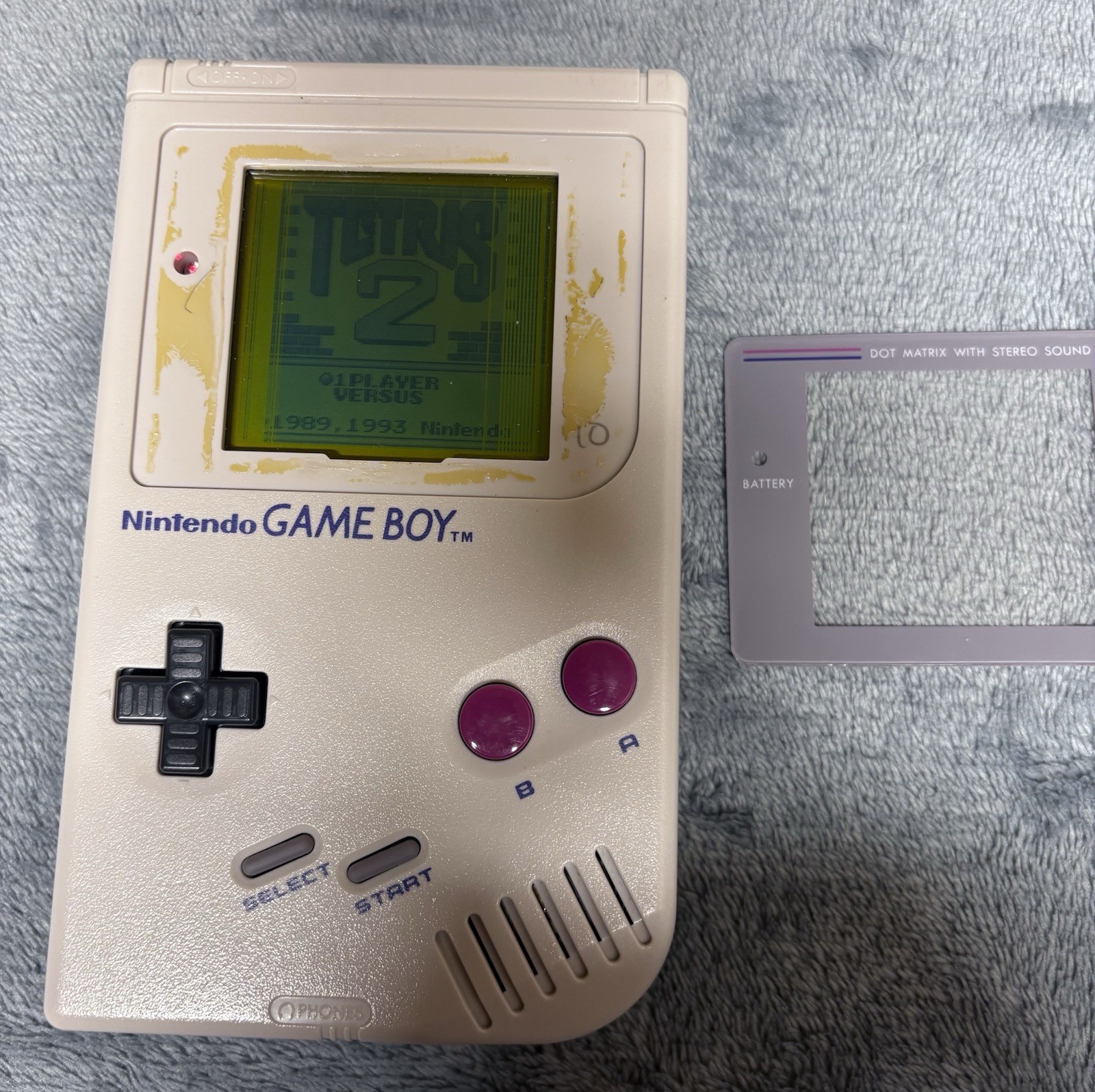 Nintendo Gameboy Original Console With Box Booklet Tested Excellent Condition